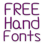 Logo of Hand Fonts android Application 